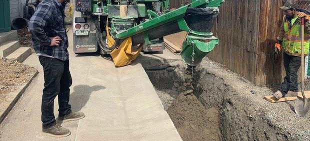 Concrete pumping Newton Mearns